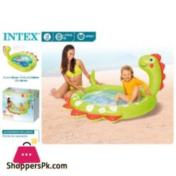 Intex Children'S Inflatable Dinosaur Pool 58437 5 Intex Childrens Inflatable Dinosaur Pool 58437