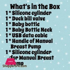 Microcomputer Electric Milk Pump With Feeding Bottle 7 Microcomputer Electric Milk Pump With Feeding Bottle