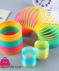 Magic Slinky Plastic Rainbow Springs