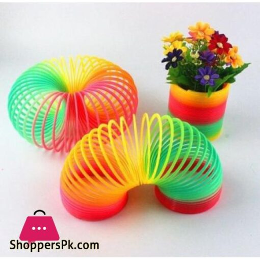 Magic Slinky Plastic Rainbow Springs