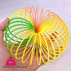 Magic Slinky Plastic Rainbow Springs