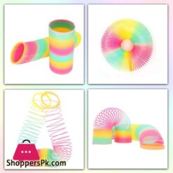 Magic Slinky Plastic Rainbow Springs