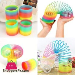 Magic Slinky Plastic Rainbow Springs