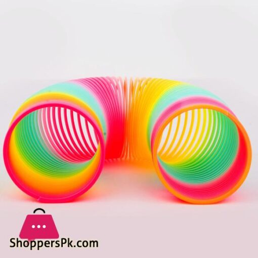 Magic Slinky Plastic Rainbow Springs