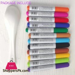 Magical Water Painting Pen, Magic Doodle Drawing Pens 12 Colors Set Painting Floating Marker Pens Doodle Water Floating Pens With 1Pcs Ceramic Spoon For Kids Adult Gift (12 Colors) 10 Magical Water Painting Pen Magic Doodle Drawing Pens 812 Colors Set Painting Floating Marker Pens Doodle Water Floating Pens With 1Pcs Ceramic Spoon For Kids Adult Gift 12 Colors