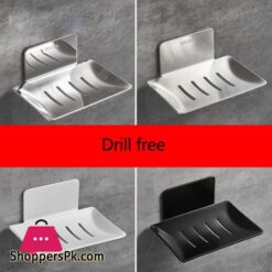 Kein Bohren Seife Dish Halter Wand Montiert Seife Schwamm Halter Fr Kche Seife Halter Bad Organizer Metall Seife Halterseifenschalen