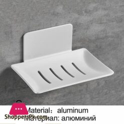 Kein Bohren Seife Dish Halter Wand Montiert Seife Schwamm Halter Fr Kche Seife Halter Bad Organizer Metall Seife Halterseifenschalen