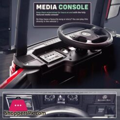 Official Blue Mercedes Actros 24V Ride On Kids On Electric Car