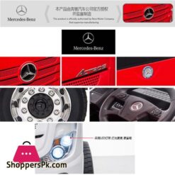 Official Blue Mercedes Actros 24V Ride On Kids On Electric Car