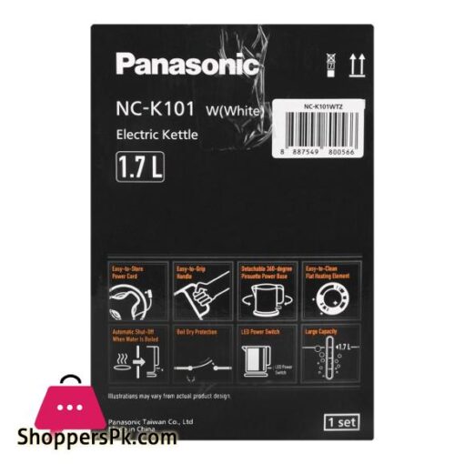 Panasonic Electric Kettle White NC K101