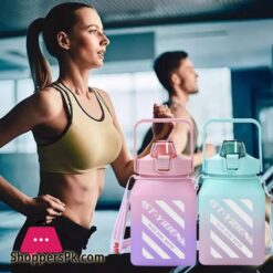 1500Ml Large Cute Water Bottle With Straw Square Kawaii Water Bottles Portable Big Belly Drinking Water Bottle With Three Dimensional Sticker Sports Bottle For Girls Kids Adult For Gym School Outdoor