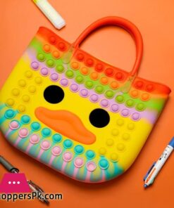 Pop It Purse Cute Duck Pop Bag For Girls Sensory School Supplies Fidget Toys For Stress 11 Zhuoverci Pop It Purse Cute Duck Pop Bag For Girls Sensory School Supplies Fidget Toys For Stressautism Relievepop Push Bubble Crossbody Purse