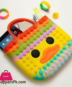 Pop It Purse Cute Duck Pop Bag For Girls Sensory School Supplies Fidget Toys For Stress 14 Zhuoverci Pop It Purse Cute Duck Pop Bag For Girls Sensory School Supplies Fidget Toys For Stressautism Relievepop Push Bubble Crossbody Purse