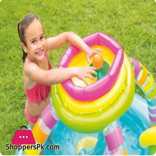 Rainbow Inflatable Playground Intex 56137