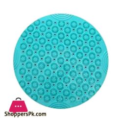 Round Pvc E Bathroom Mat Hydrophobic Suction Cup Mat Bathroom Mage Matgreen