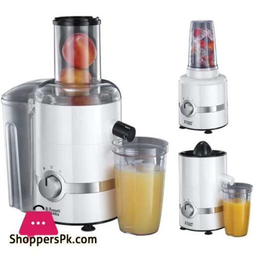 Russell Hobbs 22700 3 in 1 Juicer Press and Blender