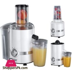 Russell Hobbs 22700 3 In 1 Juicer Press And Blender