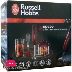 18986 56 3 in 1 Hand Blender Red