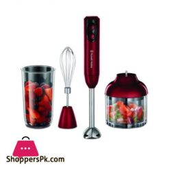 18986 56 3 In 1 Hand Blender Red