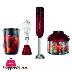 18986 56 3 In 1 Hand Blender Red