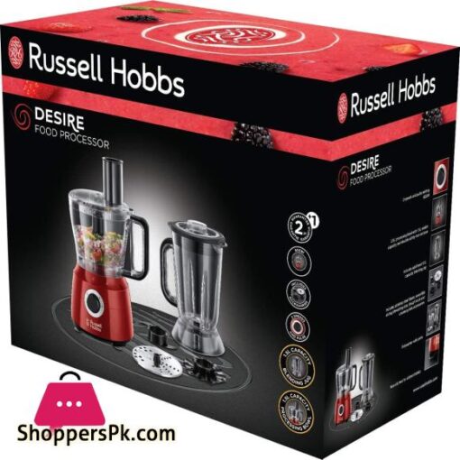 Russell Hobbs 24730 56 Food Processor Desire 24730 56 red