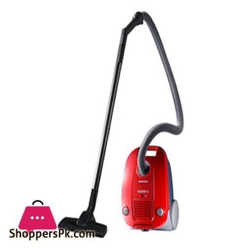 Samsung Canister with Easy Dust Blowing Function Vacuum Cleaner 3 Liters Red SC4130