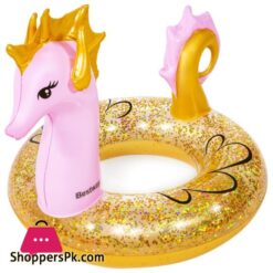 Kreis Schwimmen Glitter Seepferdchen Schwimmen Ring 115X104 Cm 36305