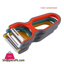 Techmanistan Pack Of 3 Vegetable Peeler 3Pcs Set Slicer Shredder Peeler Magic Trio Peeler Set Fruit Peeler Vegetable Peeler Potato Peeler