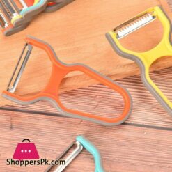 Techmanistan Pack Of 3 Vegetable Peeler 3Pcs Set Slicer Shredder Peeler Magic Trio Peeler Set Fruit Peeler Vegetable Peeler Potato Peeler