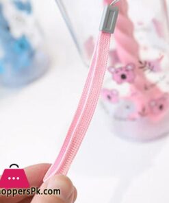 Water Bottle Reusable Insulated Plastic Cartoon Reusable Straw Travel Cup For Home