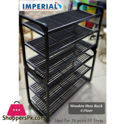 Wooden Exclusive 6 Layer Shoe Rack