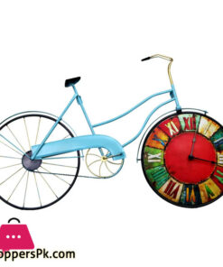 American Retro Bedroom Wall Clock Bicycle Personality Decorative Mural Decorations Home Decoration Accessories Housewarming Gift - Image 2