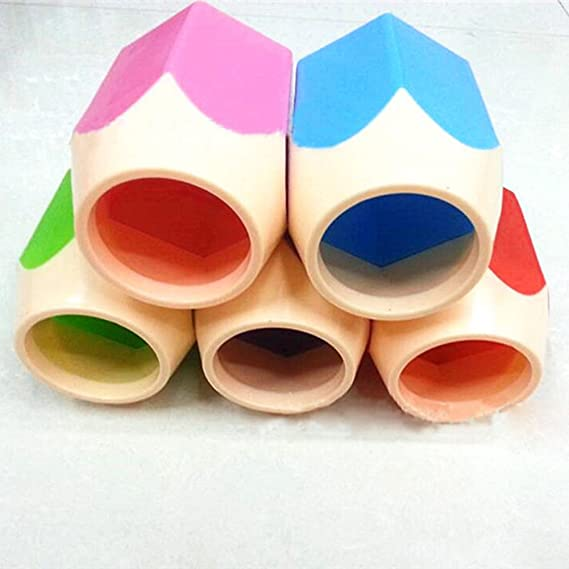 Assortd Color Pen Vase Pencil Pot Makeup Brush Holder Stationery Desk Tidy Organizers