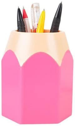 Assortd Color Pen Vase Pencil Pot Makeup Brush Holder Stationery Desk Tidy Organizers
