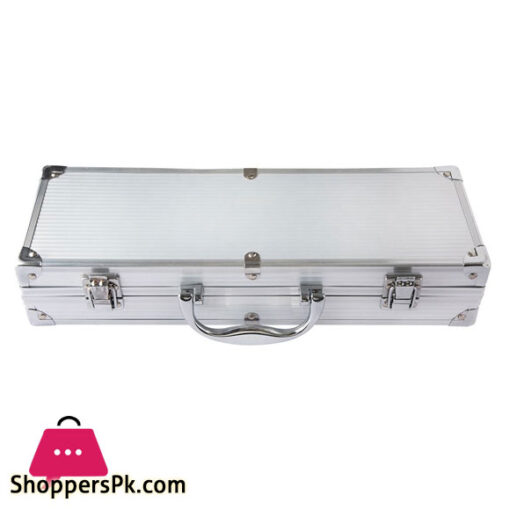Barbecue Tool Kit with 5 Piece with Aluminium Case