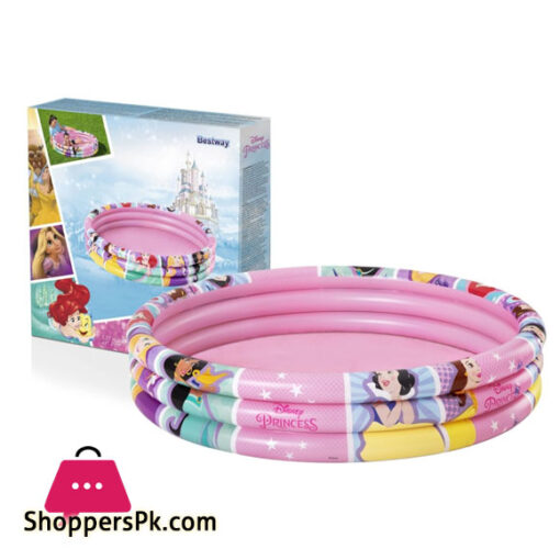 Bestway - 3-Ring Princess Pool Size:- 48 X 12 Inches - 91047
