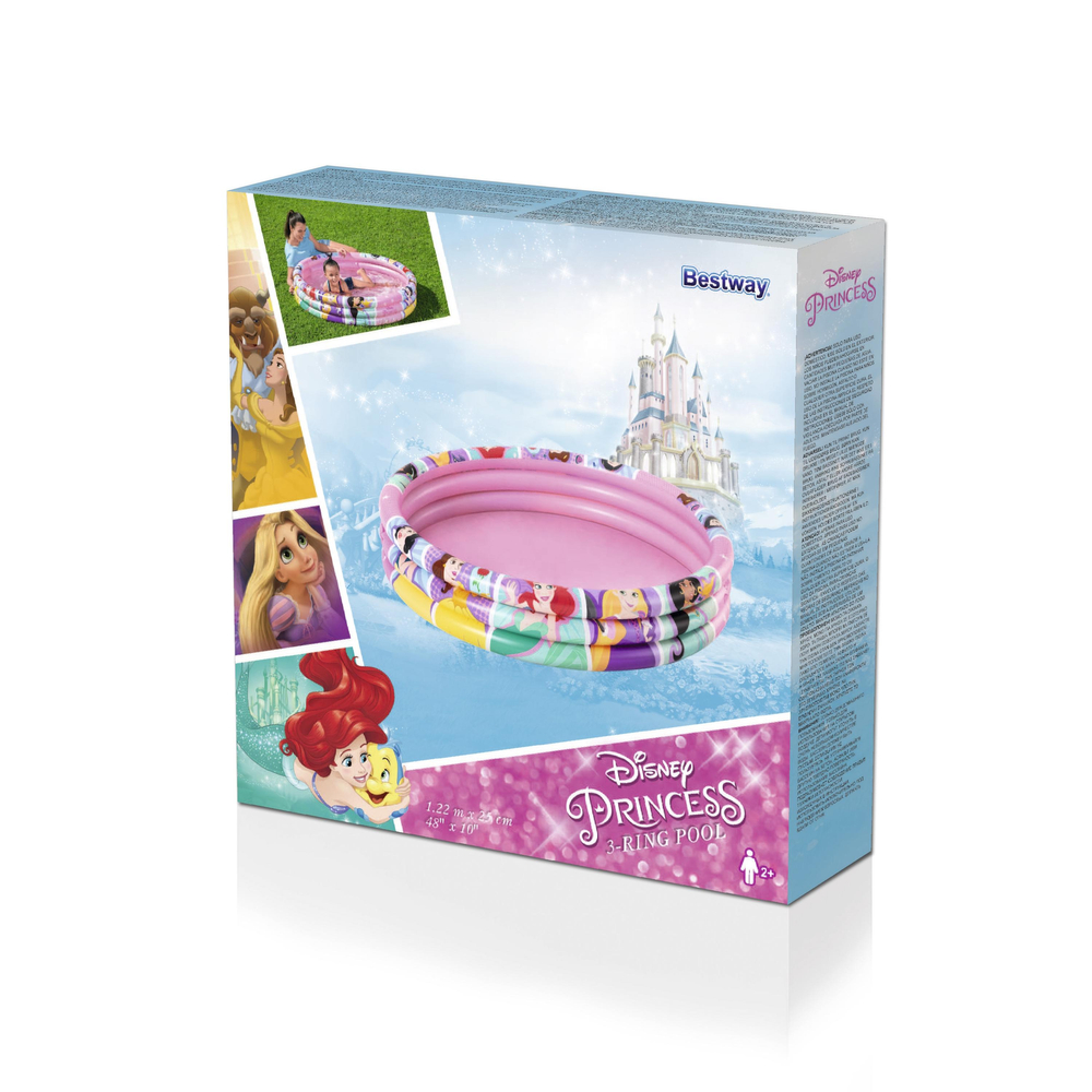 Bestway - 3-Ring Princess Pool Size:- 48 X 12 Inches - 91047