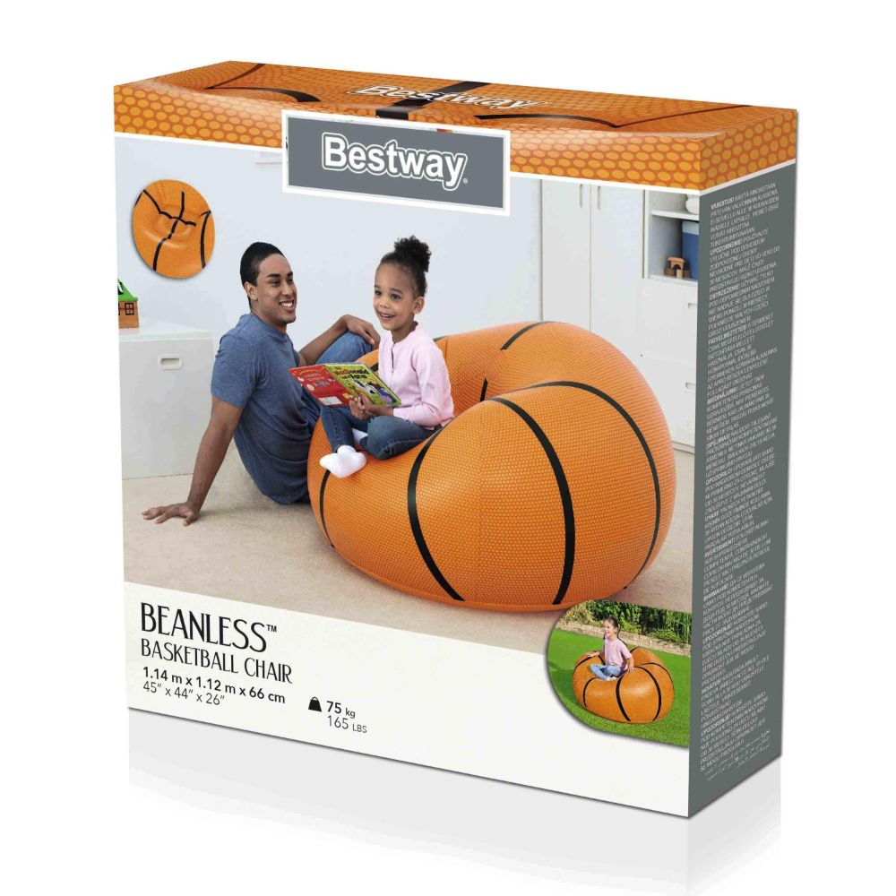 Bestway Beanless Basketball Kids Inflatable Chair - 75103