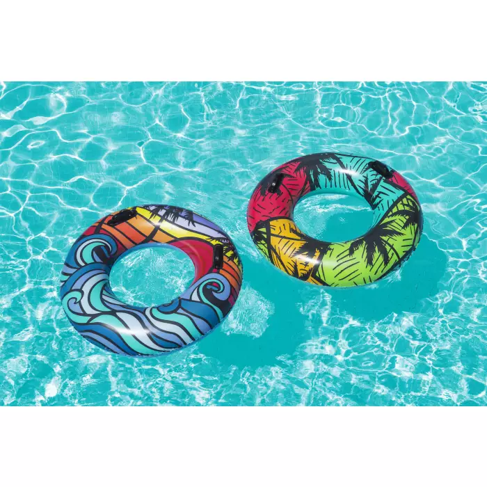 Bestway Coastal Castaway Swim Ring 91-Cm