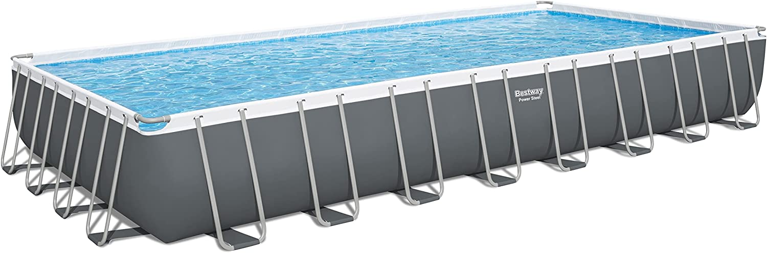 Bestway Framed Rectangular Swimming Pool 956 X 488 X 132 Cm - 56623