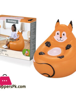 Bestway Inflatable Armchair Fox 72 x 72 x 64 cm - 75116