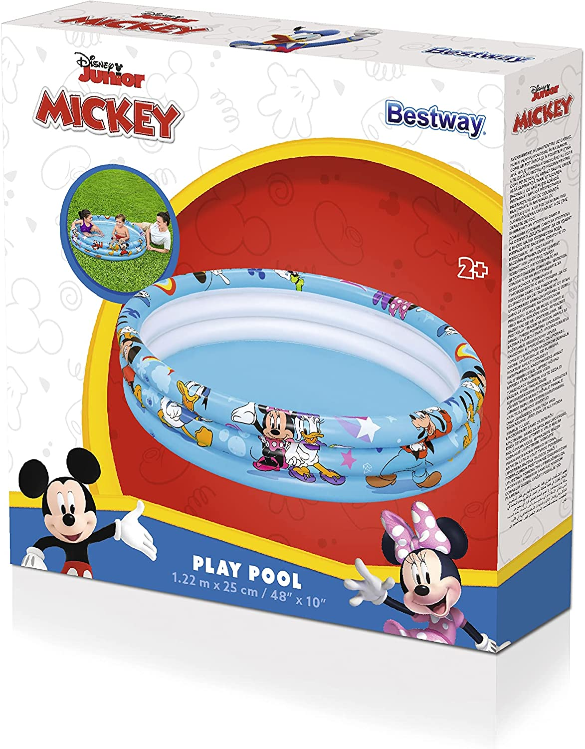 Bestway Inflatable Disney Characters Kiddie Pool - 91007 5 Bestway Inflatable Disney Characters Kiddie Pool - 91007