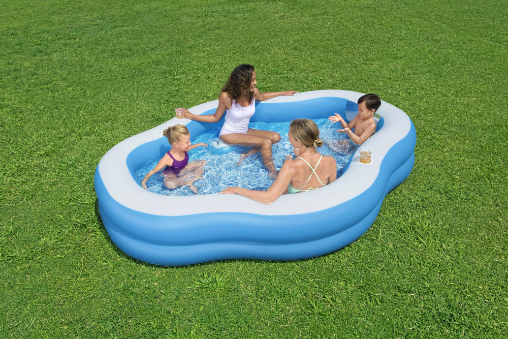 Bestway Inflatable Pool 270 X 198 X 51 Cm - 54409 15 Bestway Inflatable Pool 270 X 198 X 51 Cm - 54409