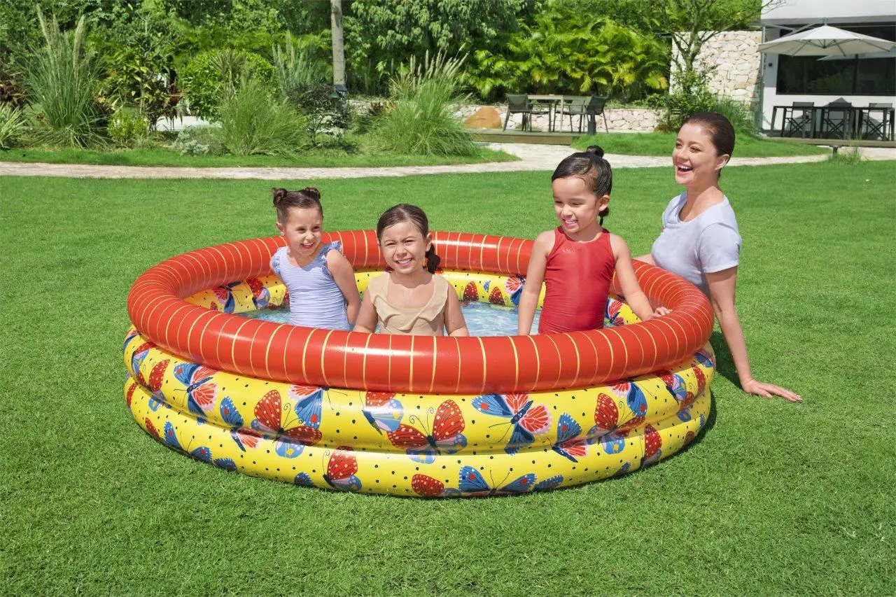 Bestway Inflatable Pool Butterflies 1.68M X 38Cm - 51202