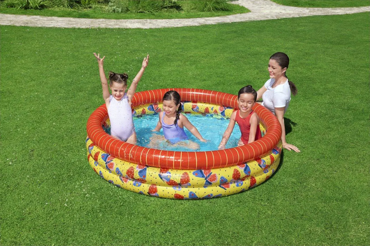 Bestway Inflatable Pool Butterflies 1.68M X 38Cm - 51202