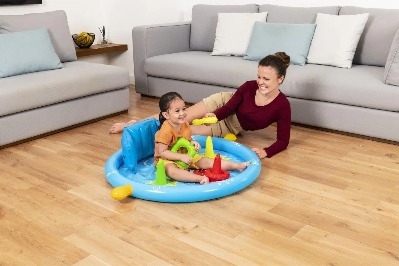 Bestway Inflatable Pool With Roof Backrest And Sorter 1.15Mx 89Cm X 76Cm - 52568