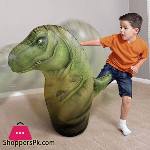Bestway Inflatable Punching Bag Boxing Dinosaur Bags 3D Children Games Sport Toys for Boys Girls 5+ - 52287