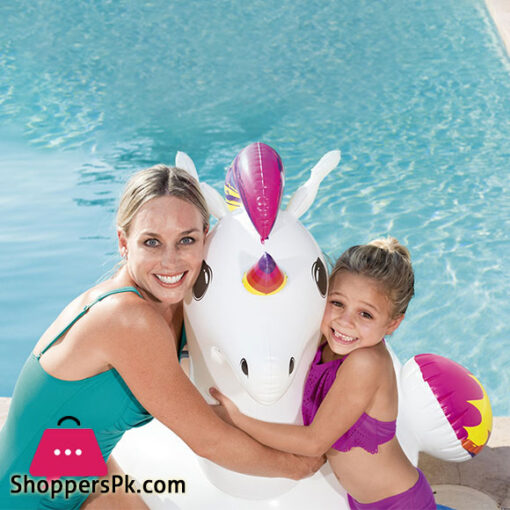 Bestway Inflatable Unicorn Ride-On Swimming Pool Float - 41114