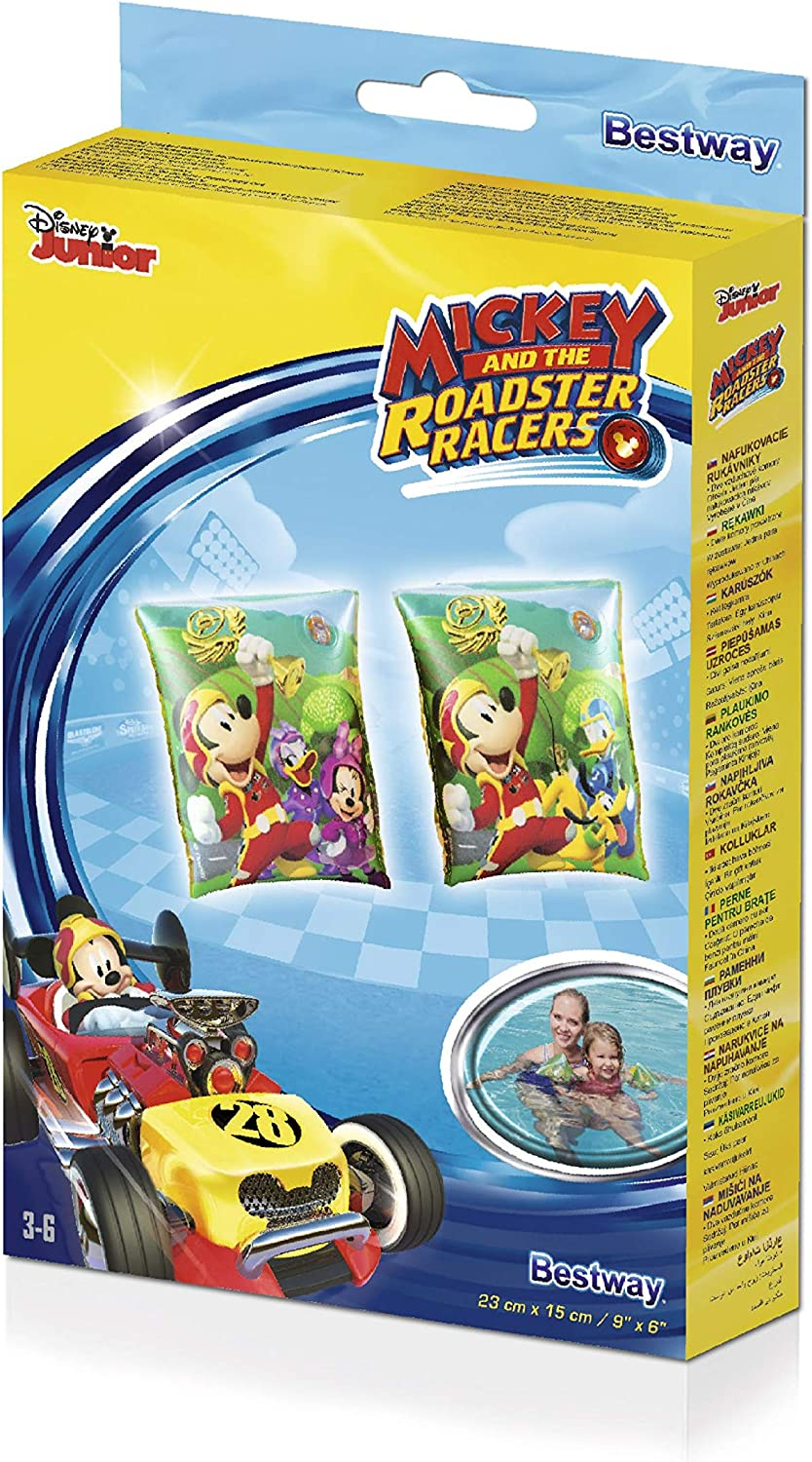 Bestway Mickey Mouse Baby Armbands For Child 0-6 Years 23X15 Cm - 91002