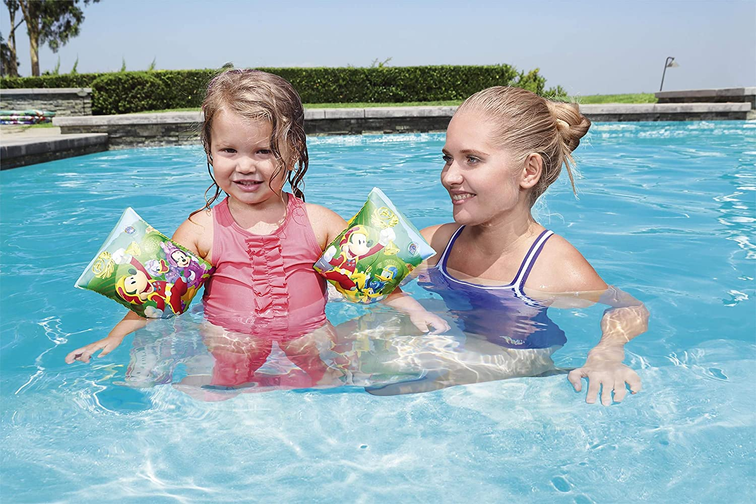 Bestway Mickey Mouse Baby Armbands For Child 0-6 Years 23X15 Cm - 91002